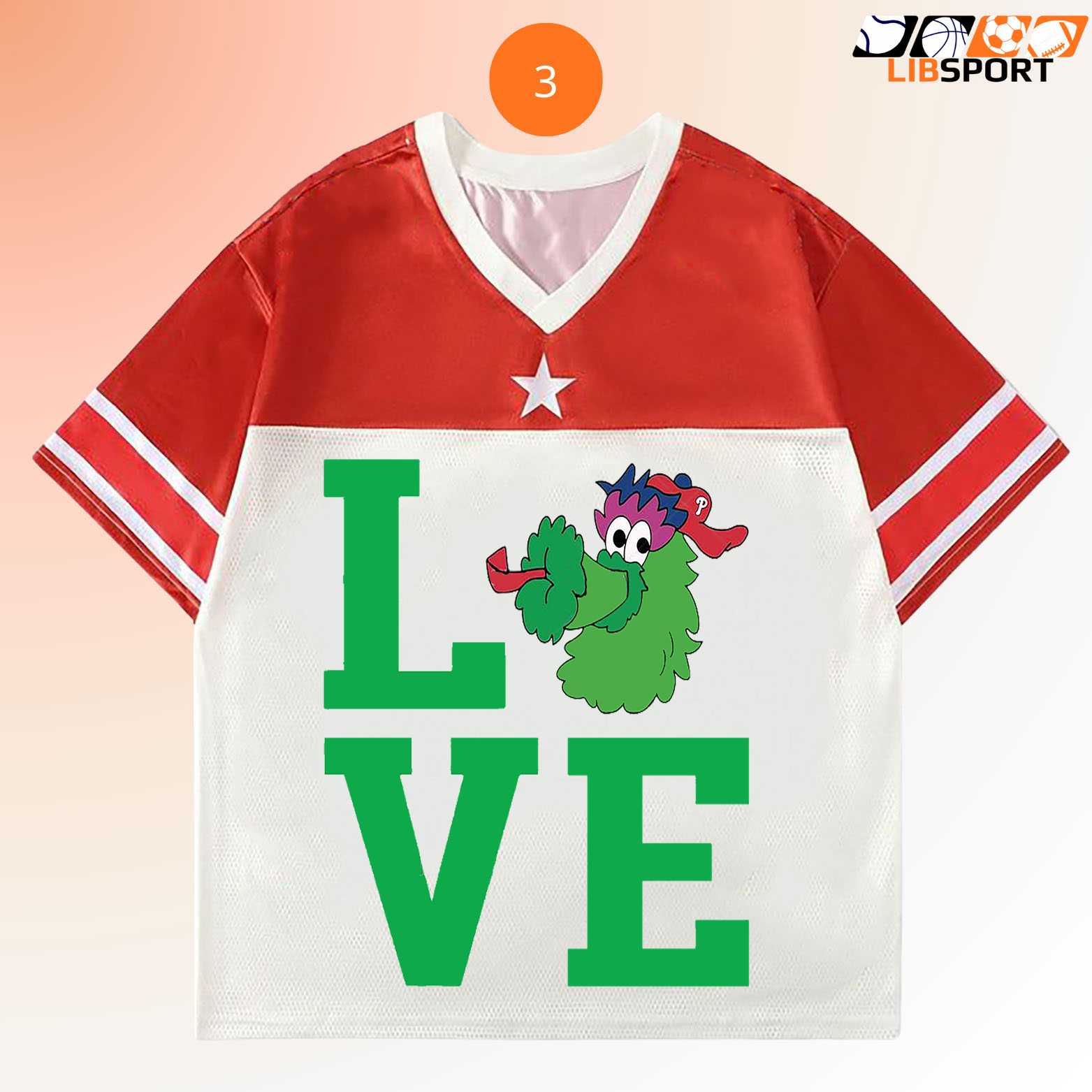 Love Phillies Phanatic Jersey, Philadelphia Baseball Shirt, Unisex Streetwear Tee Love Phillies Phanatic Jersey, Philadelphia Baseball Shirt, Unisex Streetwear Tee
